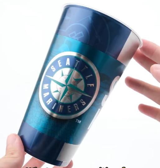 Bardaklarınız için YZY Kabartmalı Doku Efekti Etiketleri Alın