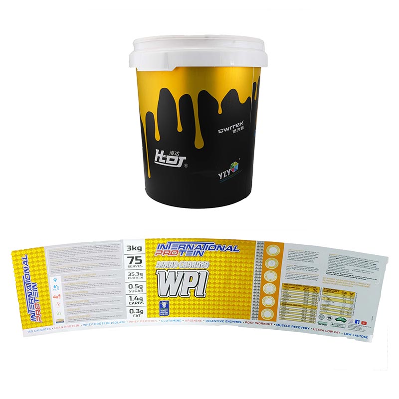 Kalıp Etiketinde Kaplama Depolama Kovası Enjeksiyon Kalıplama