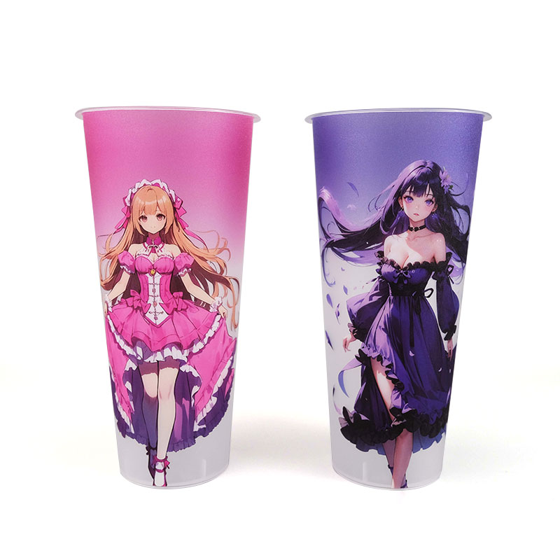 İçecek için PP Plastik Enjeksiyon IML Bardak